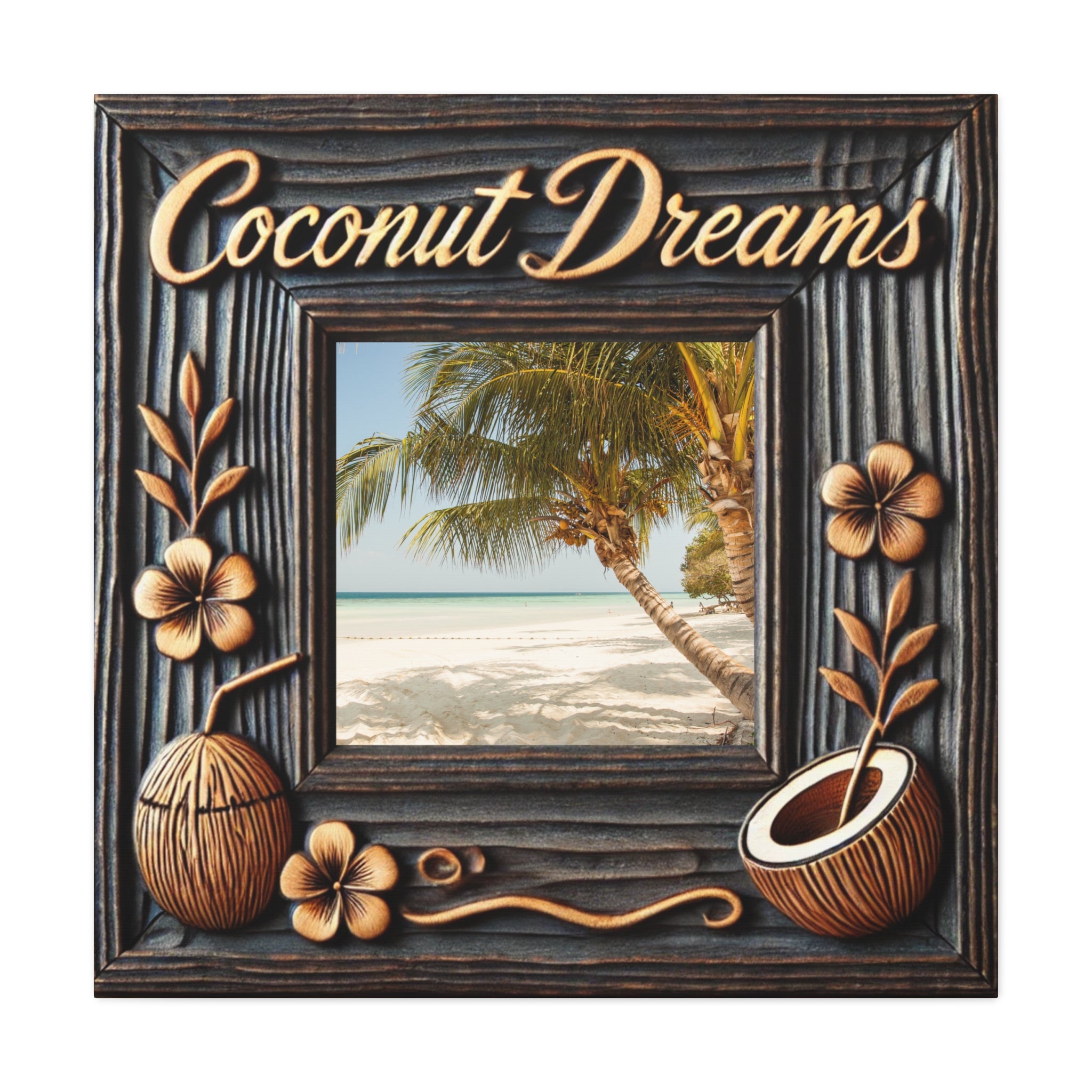 Coconut Dreams Matte Canvas, Stretched, 1.25"