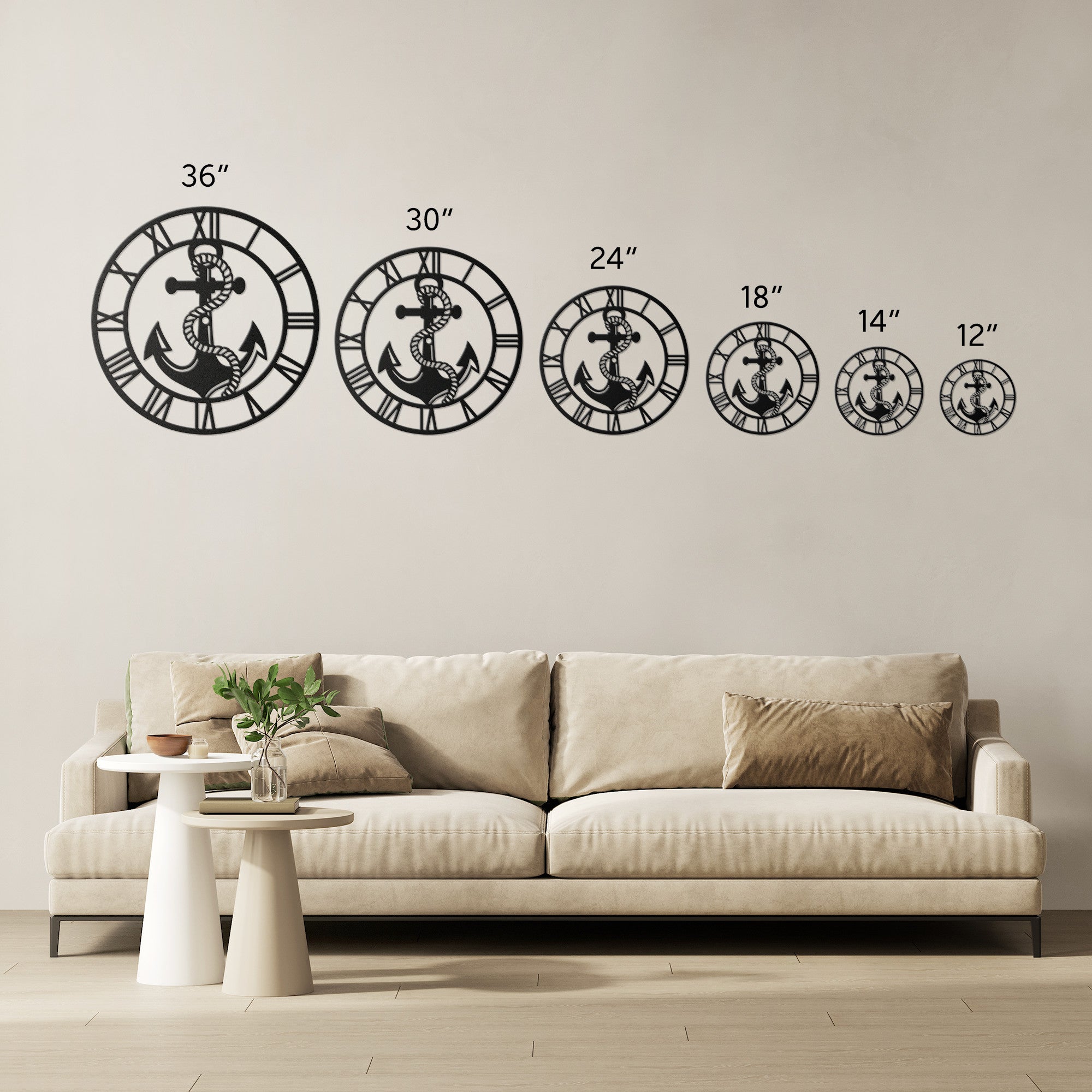 Anchored In Time Metal Art