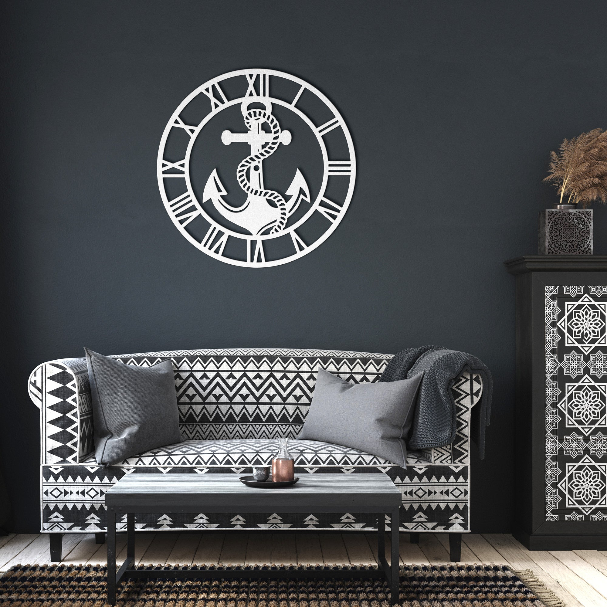 Anchored In Time Metal Art