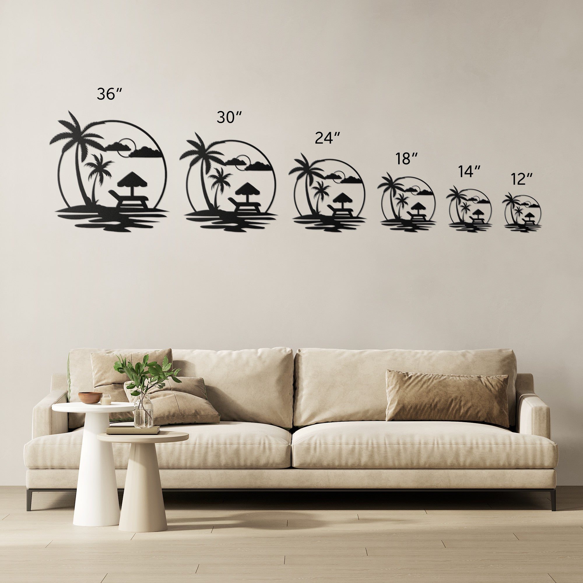 Eternal Horizon Metal Wall Art