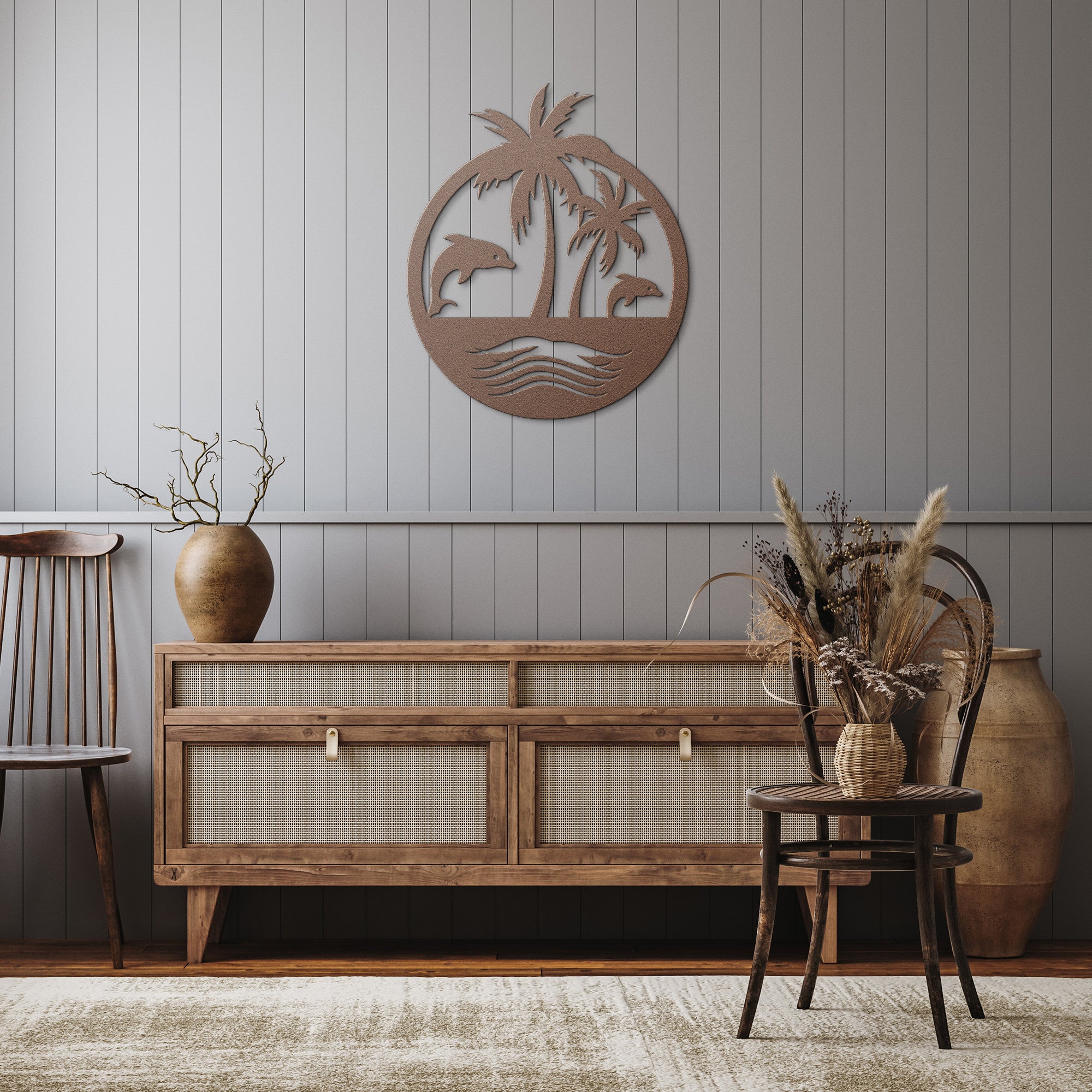 Eternal Wave Metal Wall Art
