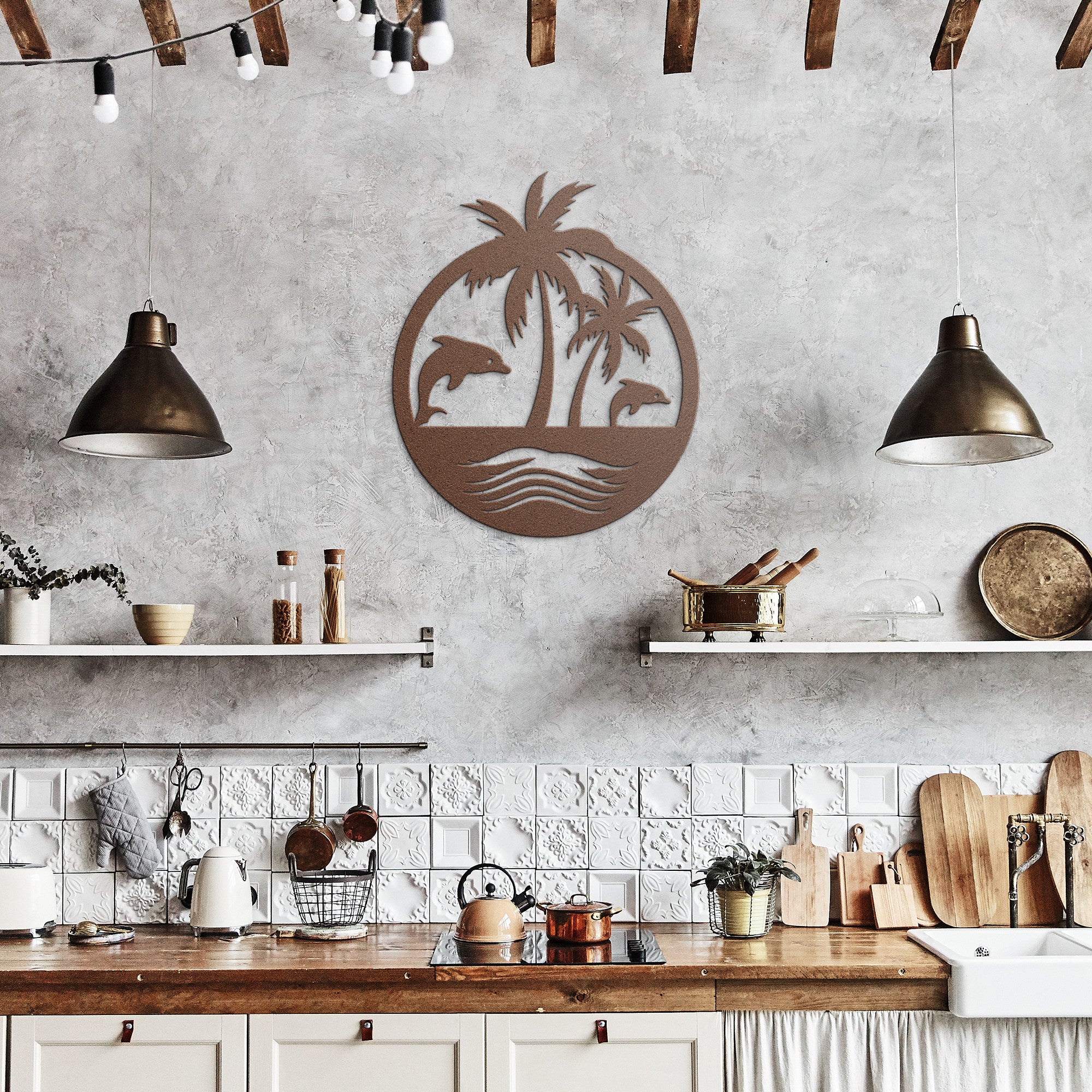 Eternal Wave Metal Wall Art