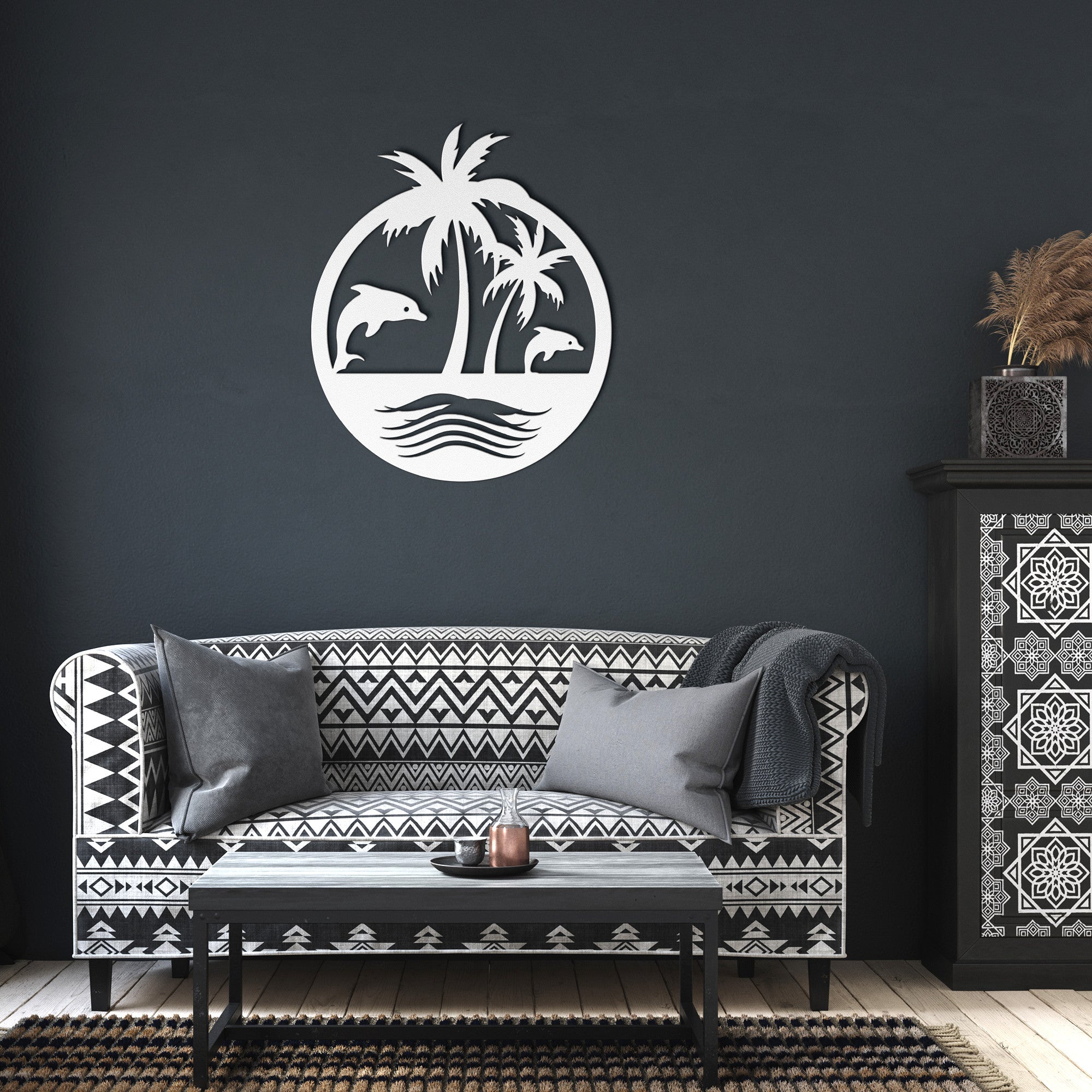 Eternal Wave Metal Wall Art