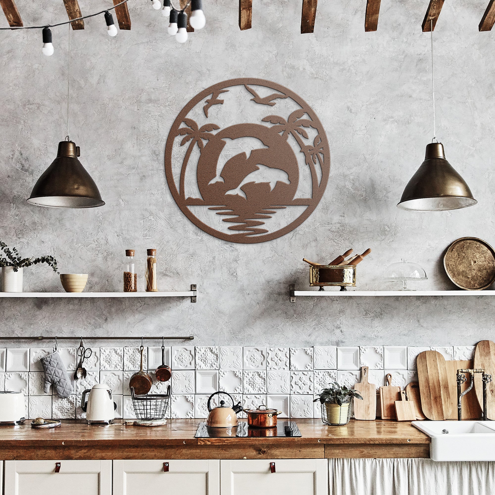 Harmony of the Sea Dolphin Wall Art
