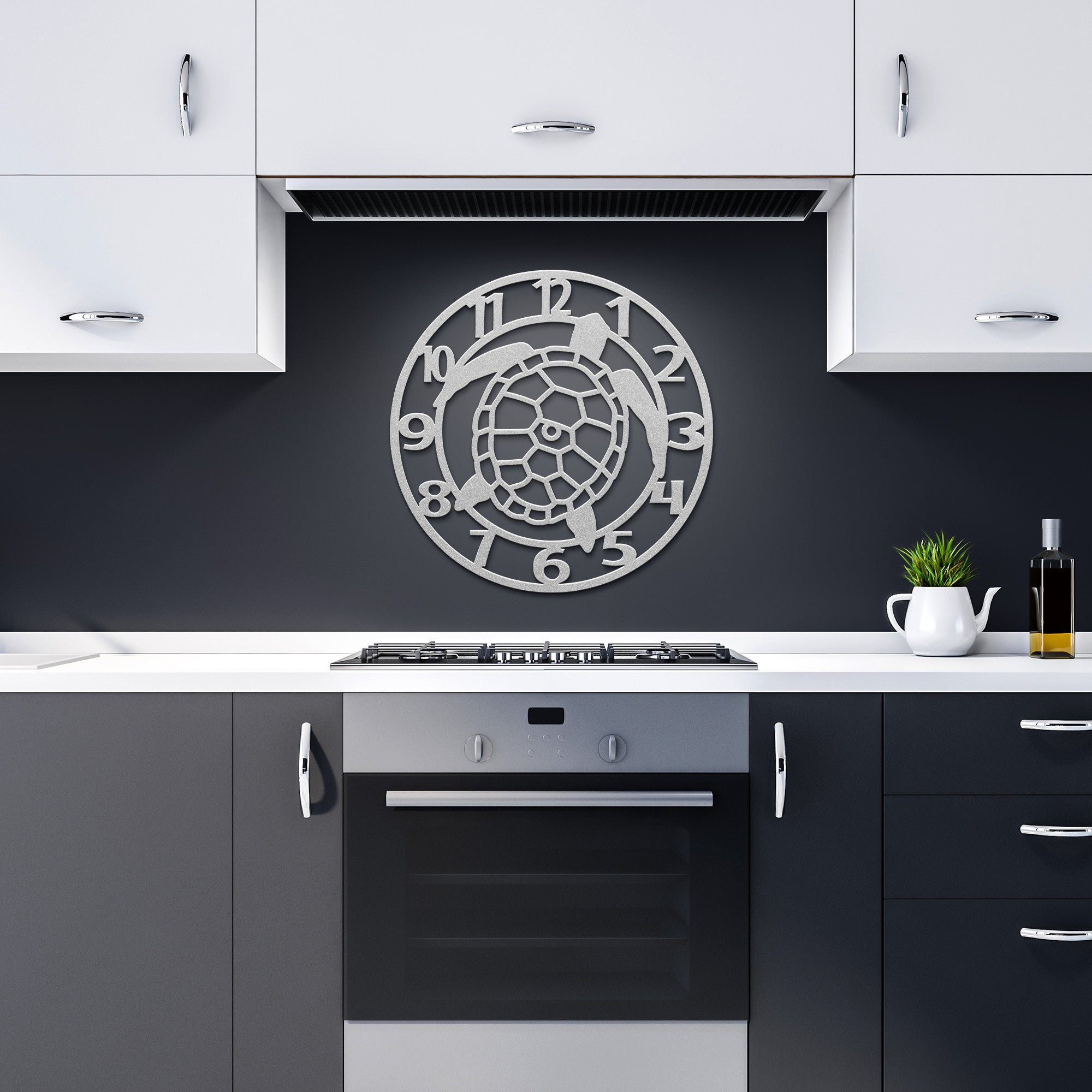 Turtle Time Metal Wall Art